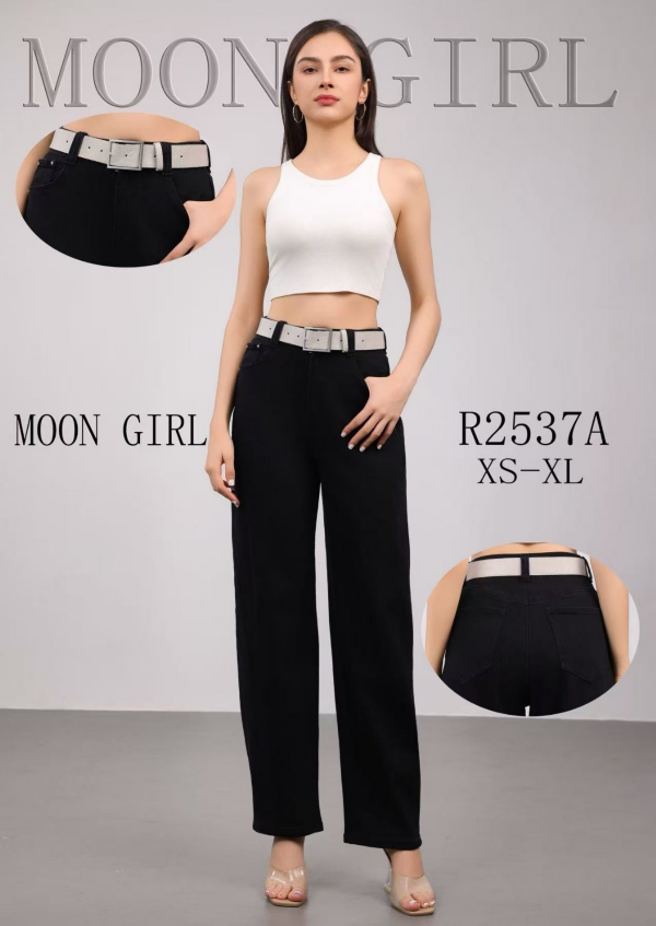 Spodnie damskie jeans Roz XS-XL, 1 Kolor .Paczka 10 szt